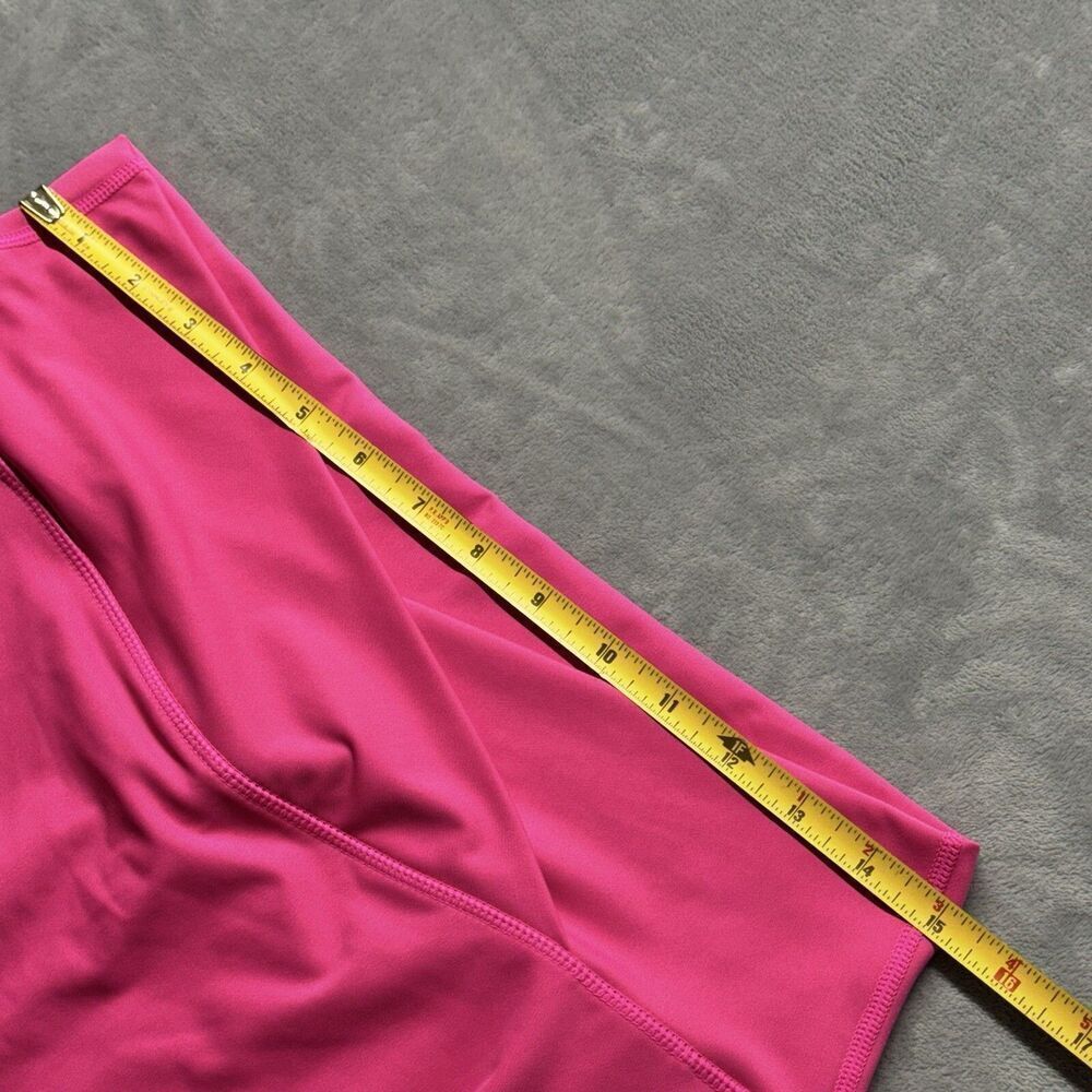 Women’s Sz XL Hot Pink Skort Sport Performance Stretch Skirt Bike Shorts Stretch - Picture 7 of 9